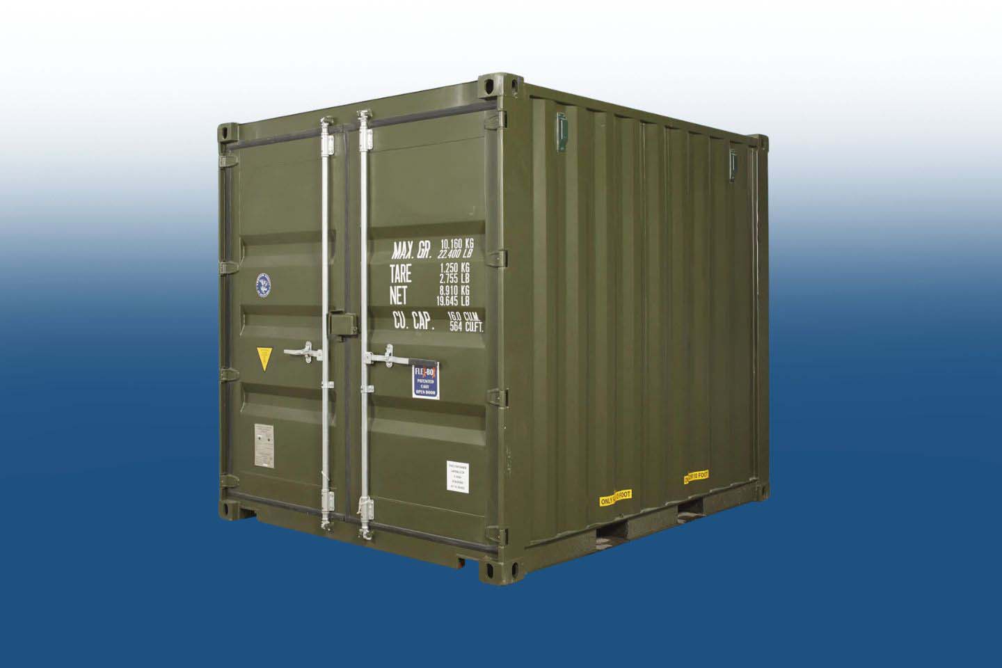 10ft standard Container blue theme - 14