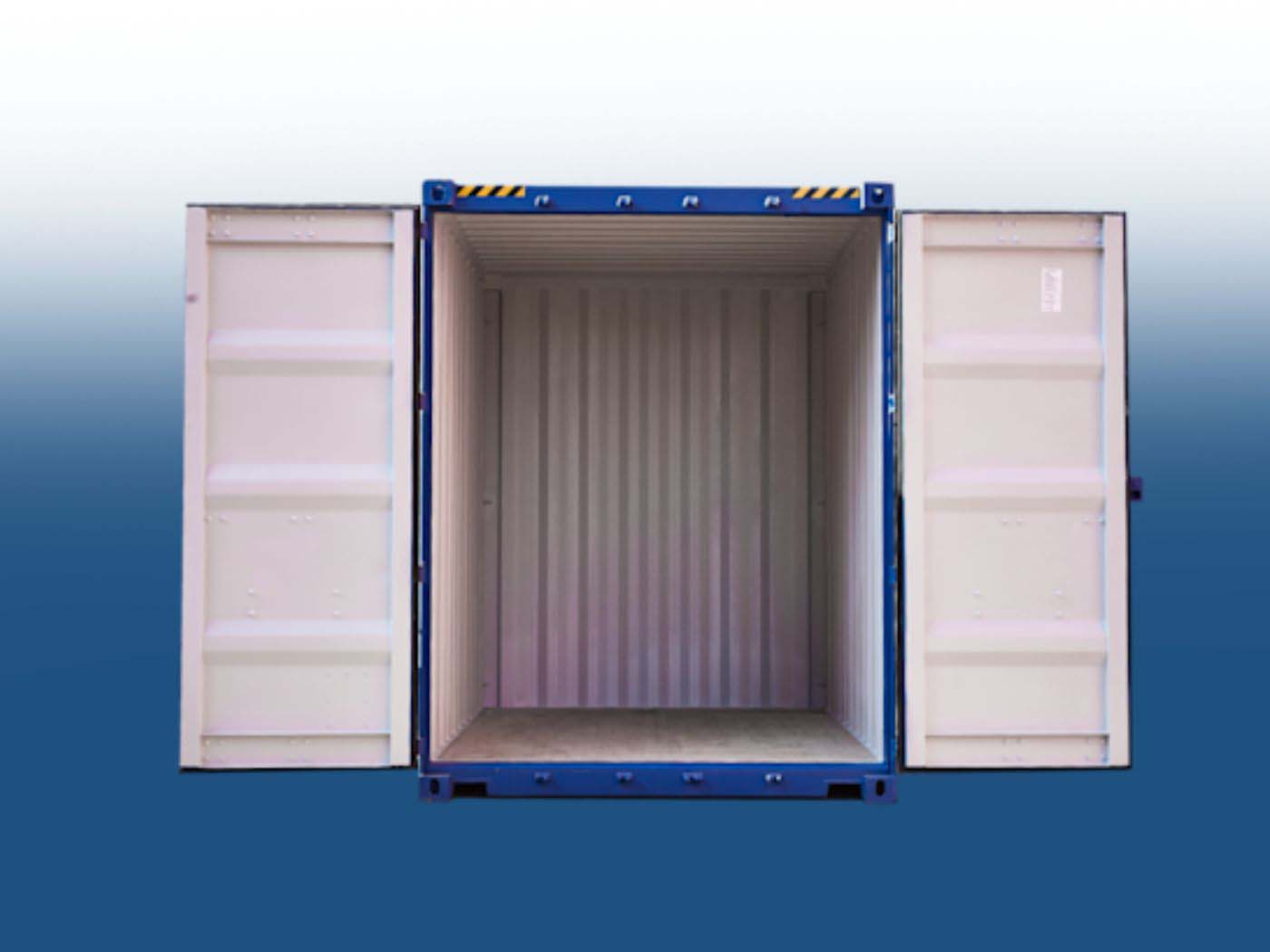 10ft standard container blue theme - 3