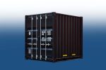 10Fuß Seecontainer High Cube Dunkelgrau RAL 7016 – Bild 4
