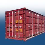 new 20ft container with open side