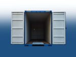 40-Fuss-High-Cube-Container-mit-Doppeltueren-blau-Einweg