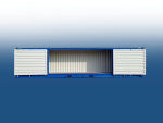40 Fuß High Cube Container mit offener Seite Neu