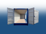 40ft high cube container with open side New