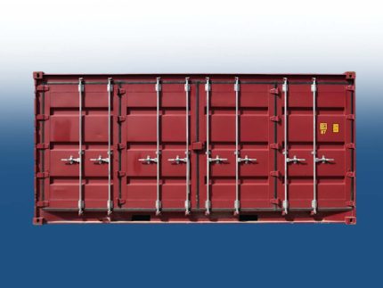 20ft high cube open side container