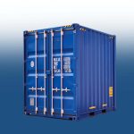 10ft standard container blue theme - 2