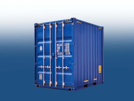10ft standard container blue theme - 2