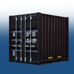 10ft standard Container blue theme - 10