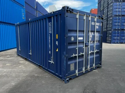 20ft Open Top Container mit festem, abnehmbarem Stahldach – Ideal für Kranbeladung und sperrige Güter