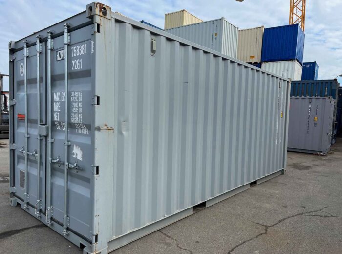 Gebrauchter 20ft Container Verkehrsgrau