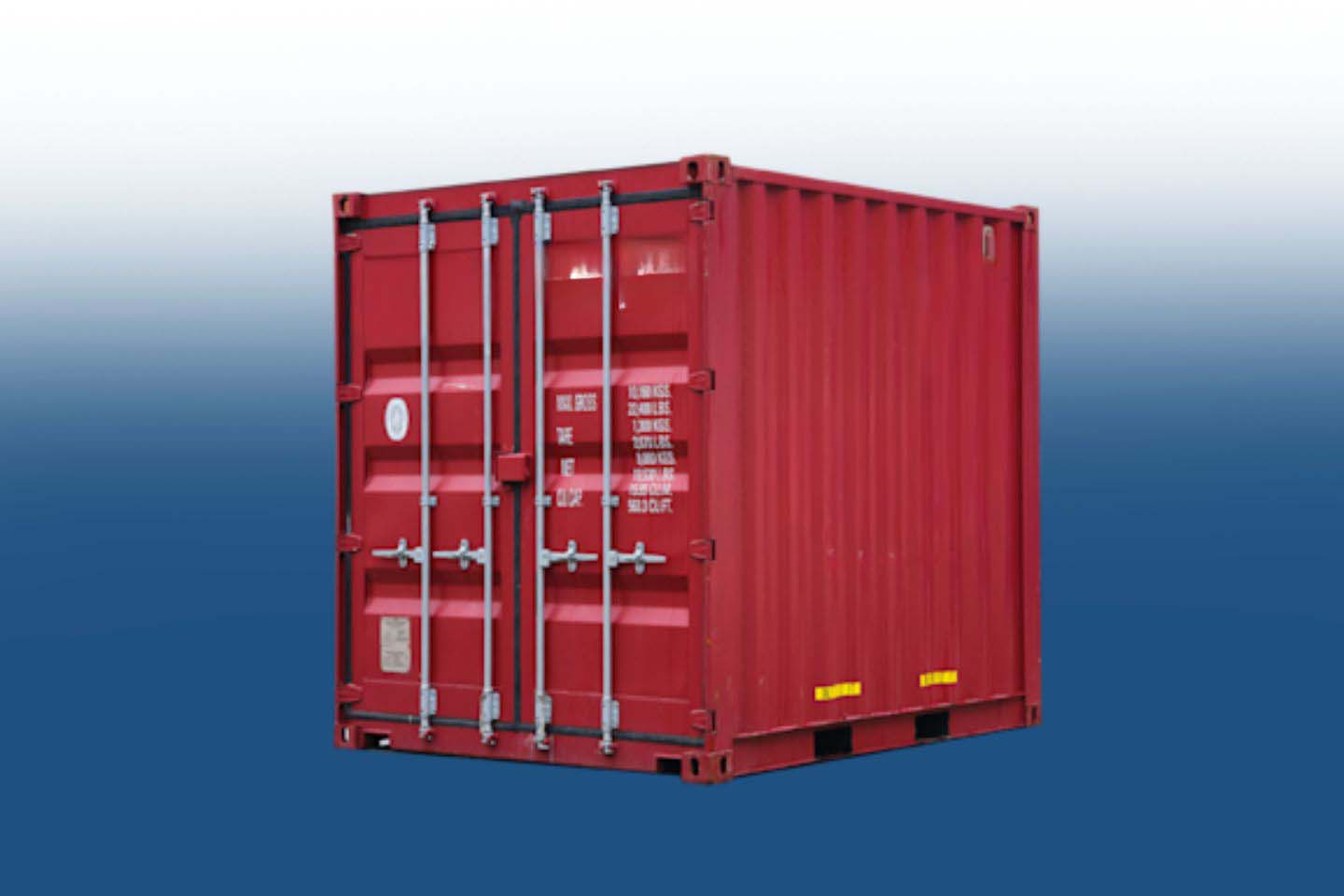 10ft standard Container blue theme - 4