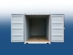 Gebrauchte 20fuss Container Wind und wasserdicht Weiß – Bild 3