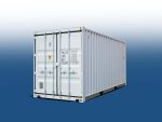 Gebrauchte 20fuss Container Wind und wasserdicht Weiß