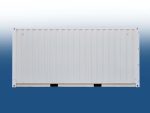 Gebrauchte 20fuss Container Wind und wasserdicht Weiß – Bild 5