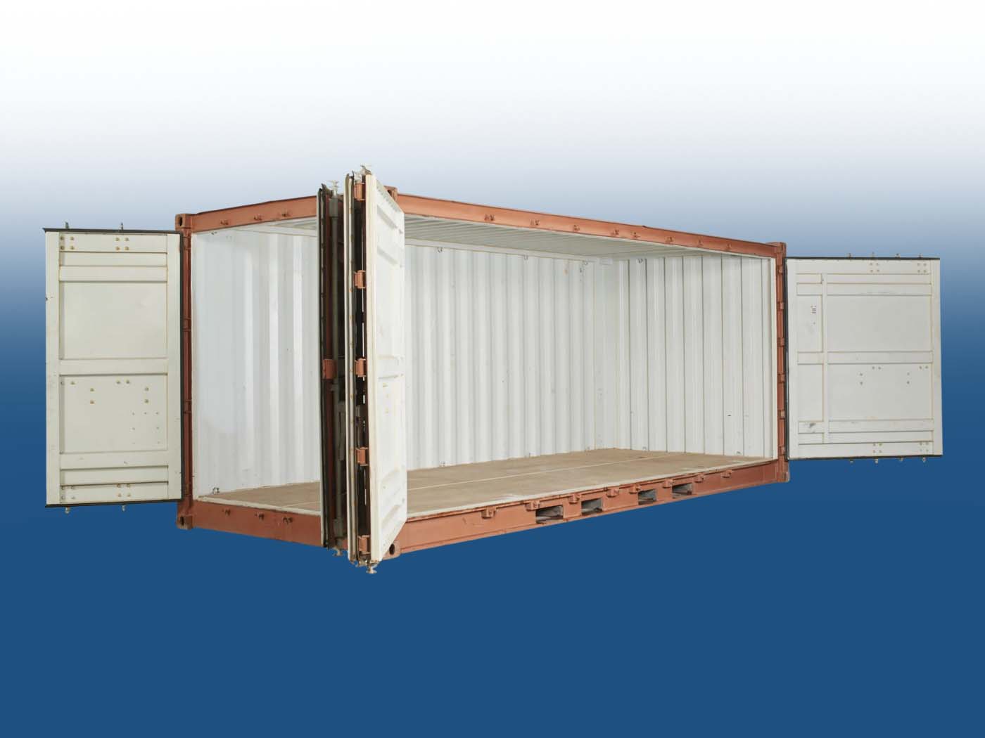 20-Fus-Seecontainer-mit-offenen-Seitenturen