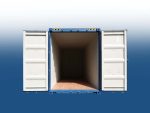 20 Fuss High Cube Seecontainer, Kobaltblau – Bild 4