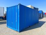 Gebrauchter 20ft Container Blau 2