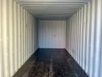 Gebrauchter 20ft Container Blau 9