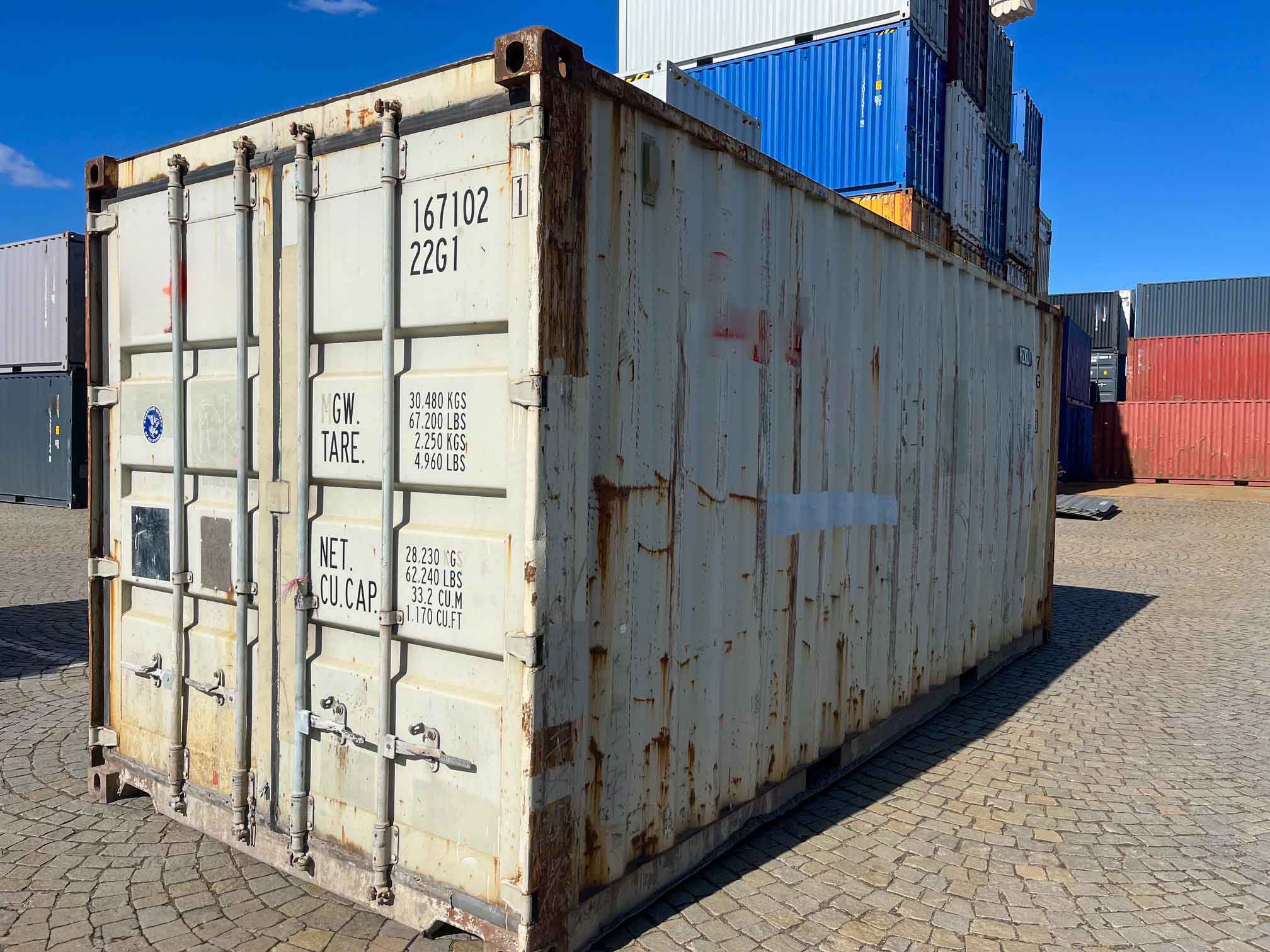 Schiffscontainer – 20-Fuß-Container zu verkaufen
