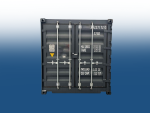20 Fuss Container Open Side Anthracite gray