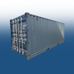 20 Fuss See Container Grau