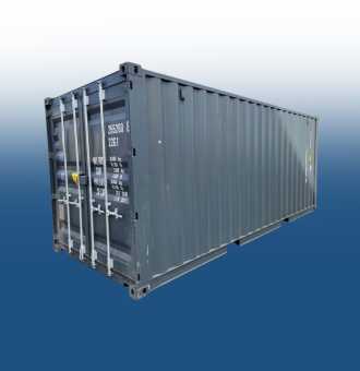 20 Fuss See Container Grau