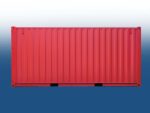 20ft High Cube Container, Rot – Bild 5