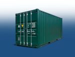 20ft Container-gruen einmalige Fahrt