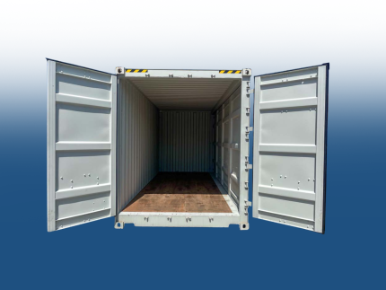 6m, See Container grau