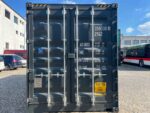 20 Fuß Container mit offener Seite, High Cube, anthrazitgrau – Bild 8