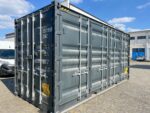 20 Fuß High Cube Open Side Container mit vollständig geöffneter Längsseite